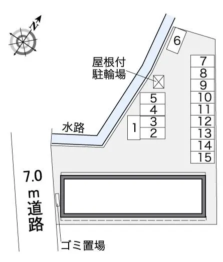 ★手数料０円★仙台市泉区七北田　月極駐車場（LP）